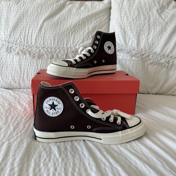 Brown Converse Chuck 70 Canvas High Top